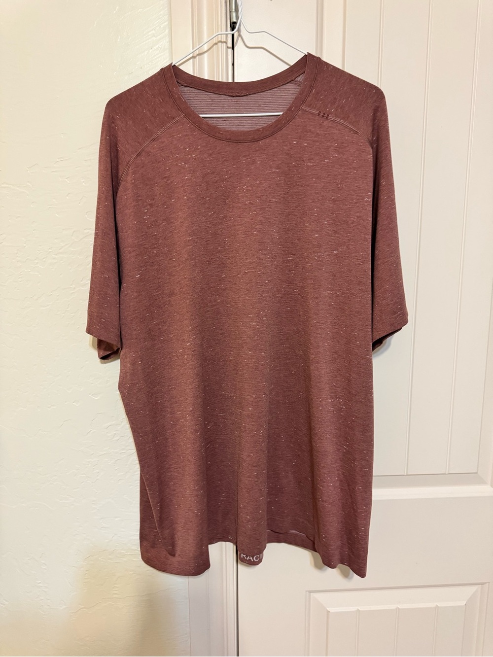 lululemon athletica Men's Short Sleeve Crew in Heather Brick